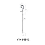 2mm Diameter Steel Wire Rope Sling Any Length Available YW86542