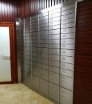 Private Vault Bank Safe Deposit Box With 10mm Stainless Steel Door Plate