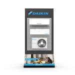 Air Conditioning Display Metal Rack Supermarket Display Stand