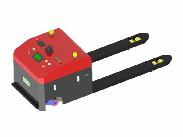 Intelligent Pallet Mover AGV Laser Navigation Automated Forklift Trucks 0-60m
