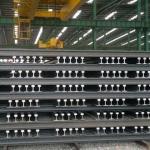 BS11 1985 Steel Track Rail Arem2008 6m-12m Length ISO Certificate