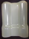 Upvc Transparent Roofing Sheets Round Wave Smooth Surface