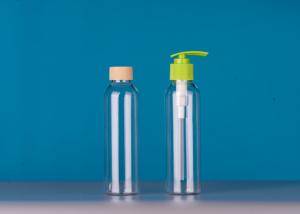 China 550ml Transparent Lotion Pump Bottles For Cosmetic Shampoo Shower Gel factory