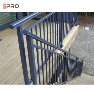 China T6 Modern Aluminium Balcony Balustrades Personal Outdoor Terrace Railing factory