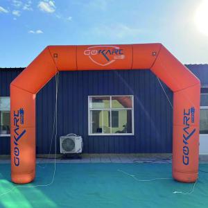 China Oxford Cloth Giant Entrance Inflatable Arch Advertising Events With Led Light factory