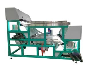 China Two Layers Optical Glass Color Sorter Machine For Amber Color Glass factory