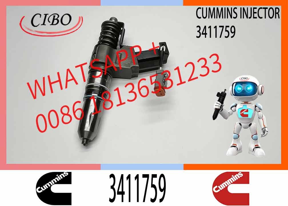 3411759 Diesel Fuel Injector N14 Common Rail Injector 3411766 3411691 3411767
