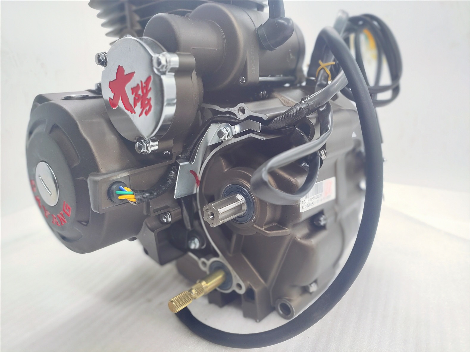 DAYANG Air Cooled CG200 Motorcycle Tricycle Engine Max Black Cylinder Assembly Style