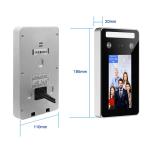 Digital Locker Cabinet Face Recognition Biometric System IP67 metallic silver