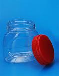 650Ml Plastic Storage Canisters Food Grade Material Screw Lid Sealing