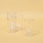 FDA Approved 5oz Round Goblet Plastic Cups PS Material For Champagne And Wine