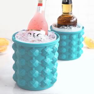 China Portable 600ml 1100ml PP Silicone Magic Ice Bucket factory