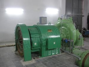 China 20m -300m Water Head Small Francis Hydro Turbine / Francis Water Turbine with generator factory