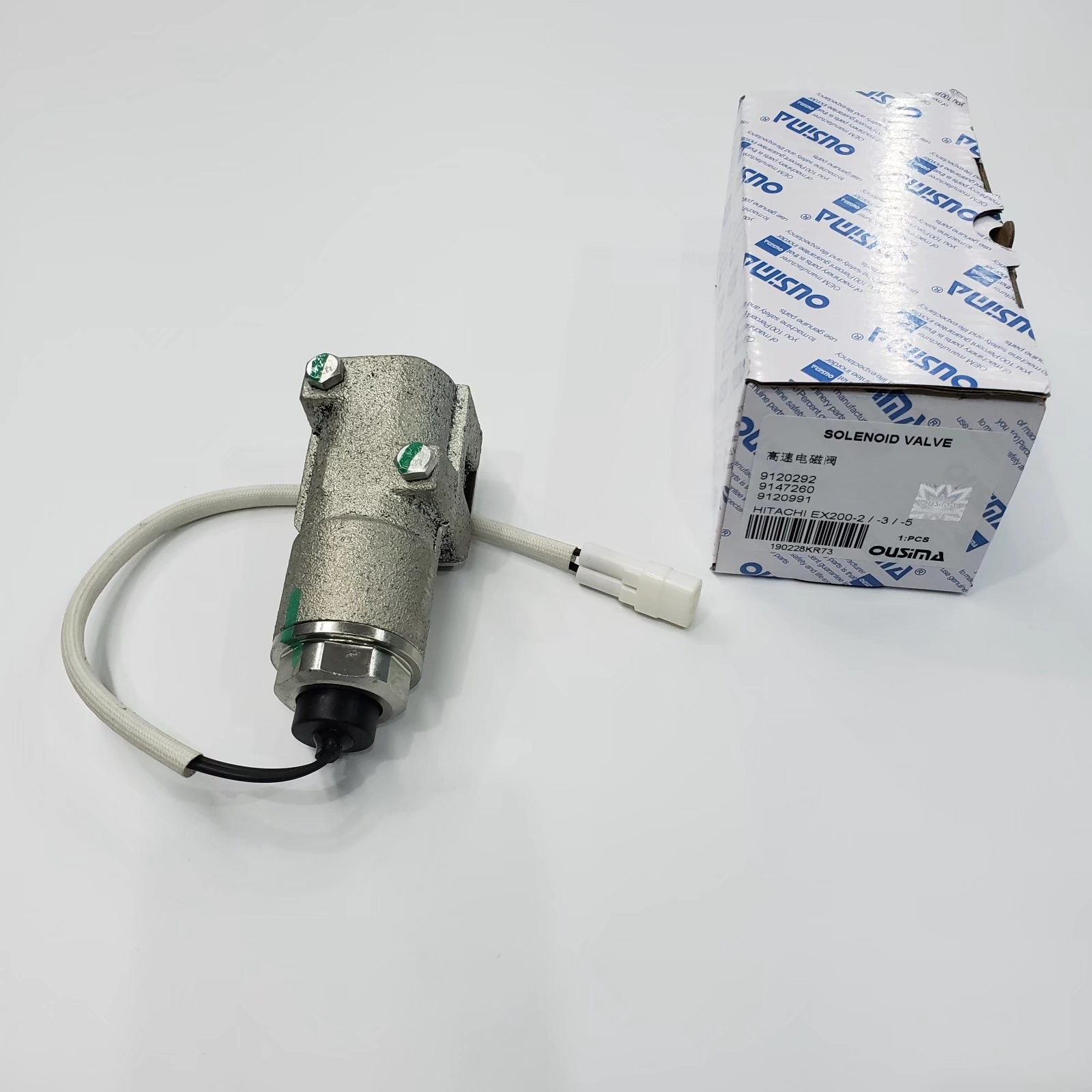 OUSIMA Hydraulic High Speed Solenoid Valve Assembly 9120292 9147260 9120991 For Hitachi EX200-2 EX200-3 EX200-5