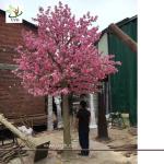 UVG wedding party favors fake cherry tree with silk cherry blossom flowers for