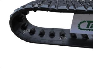 China Friction Drive ASV Rubber Tracks With Reinforced Drive Lugs High Running Speed factory