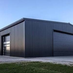 China LANJING Industrial Contemporary Steel Structure Building Warehouse For Secure Storage factory