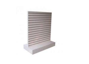 China Multifunctional Slatwall Gondola Display , Modern Style Slatwall Display Panels factory