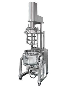 China Factory Price Vacuum Emulsifying Homogenizer Hydraulic Lifting Vacuum Emulsifying Homogenizer Mixer Machine factory