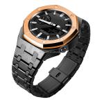 Top Rated Luxury Stainless Steel Watch Case And Band For Casio Ga2100 OEM / ODM