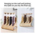 1000ml Hygienic Candies Borosilicate Glass Storage Tank