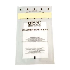 FDA Heat Seal Medical Tourniquet 95KPA Specimen Bag