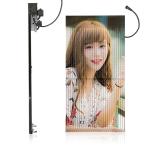 3D Stage Glass LED Mesh Screen 500x1000 Curtain Outdoor Window Display
