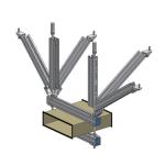 UL Listed Seismic Cable Tray Restraint 10 Feet Length 12M - 24M Set 2 Inches