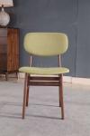 Fabric Modern Fashion Design Ash Wooden Dining Chair