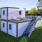 Steel Sheet Detachable Container House Sandwich Panel Converted Shipping
