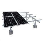 Aluminum Framed Frameless Ground Mount Solar System