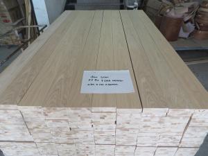 China unfinished Oak Veneered Door Liner, 3 faces veneered &amp; Finger Joint Fir Core factory