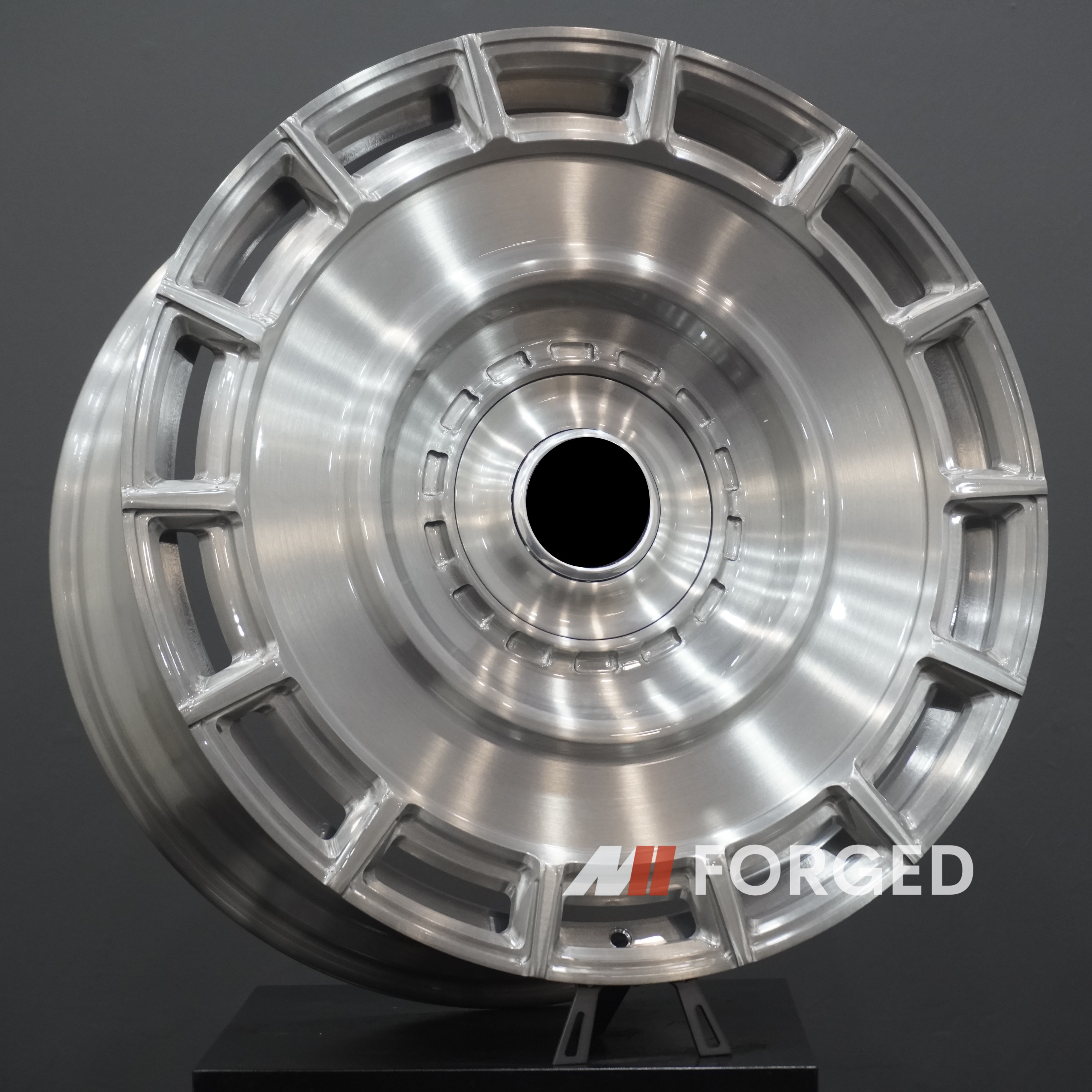 BMW 7 Series Mercedes S Class C63S S63 AMG A45S Custom Wheels Alloy Rims Brushed Silver