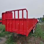 3-Axles Tipping Coal Mine Transportation Semi Trailer Engineered For Efficient