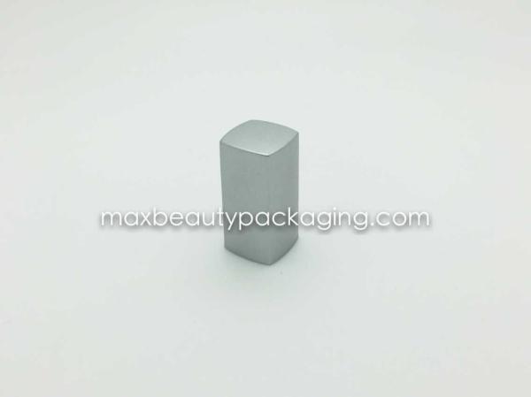 N2022 uv silver coating finish nail polish cap nail polish packaging double cap