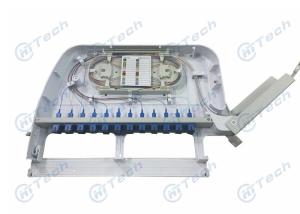 China Plastic SC Fiber Optic Patch Panel 24 Port Various Cold Rolled Steel Adapter Plate Available factory