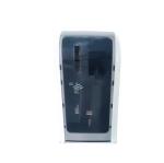 White Hospital Automatic Liquid Dispenser Sensor Wall Mounted