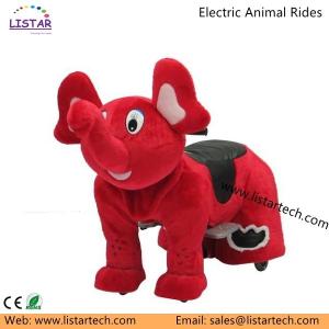 China Mechanical Animal Ride Horse on Toy Entertainment Devices, Pet Toys Machine Rides-Elephant factory