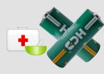 3.0V 4/5A CR17450 Non-Rechargeable Li-MnO2 Cylindrical Batteries 2200mAh for