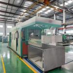 380V Automatic Plastic Vacuum Forming Machine for Cake Tray Max 710mm Width