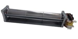 China Tangential Blower Cross Flow Fan 230V 50HZ 260mm For Electrical Oven factory