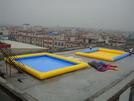 Commercial Grade Kids Inflatable Pool of Square Shape