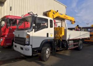 China Knuckle Hydraulic Lorry Truck Mounted Boom Crane 8 Ton factory