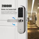 Zinc Alloy Hotel Smart Locks / Electronic Door Lock System For Hotels USB