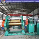 CE Two Roller Rubber Calender Machine , Rubber Sheet Making Machine