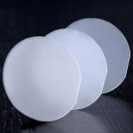 Polished C Orientation Transparent Sapphire Substrate 100um DSP/SSP Layer