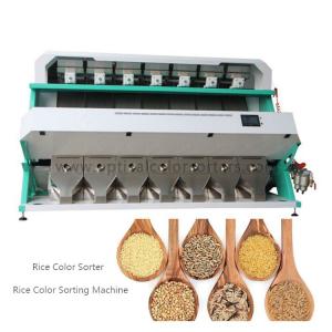 China Grain Processing 0.2MPa Intelligent CCD Rice Color Sorter factory