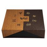Custom Luxury Colorful Wine Bottle Shipping Boxes and Inserts with Logo