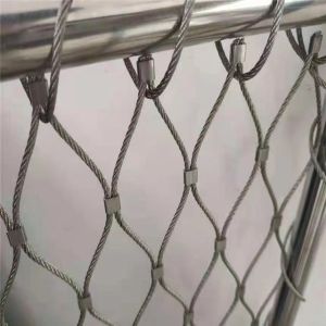 Customized 7X7 and 7X19 Stainless Steel Ferruled Wire Rope Mesh