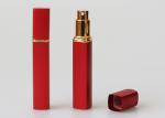 Matte Red 10ml Travel Perfume Atomiser Small Container Square Shape For Medicine